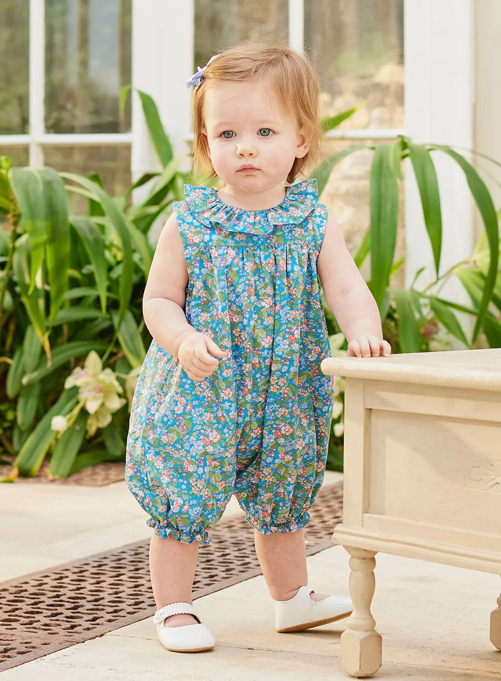 Baby Willow Romper in Hedgerow