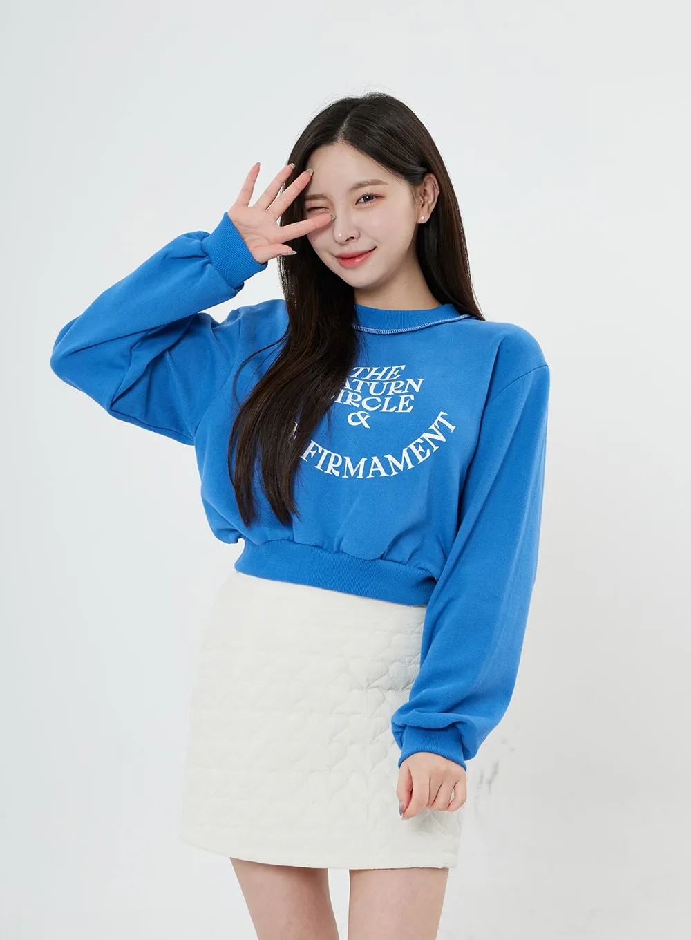 High Waist Heart Mini Skirt BO27