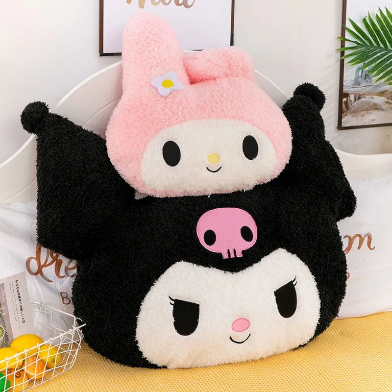 Kawaii Oversized Kuromi Melody Pillow