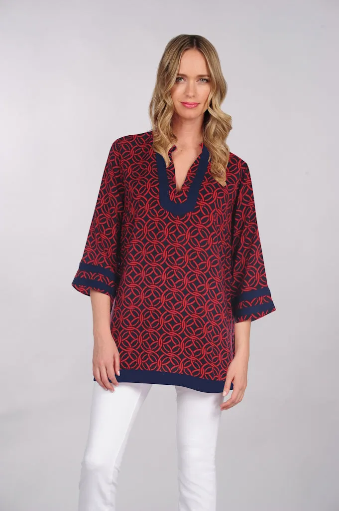 Tina 3/4 Sleeve Tunic - FINAL SALE